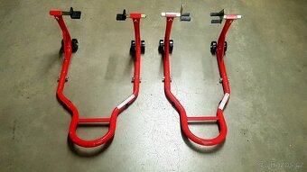 Moto stojany – sada přední + zadní / 2 kusy - 3