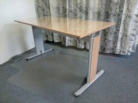 Stůl kancelářský zátěžový kovová podnož + kontejner - 3