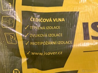 Minerální vata Isover po kusech 120x60cm , tl. 8cm - 3
