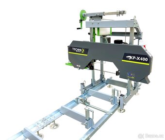 Kmenová pásová pila TECHNIX KP-X400 - katr - 3