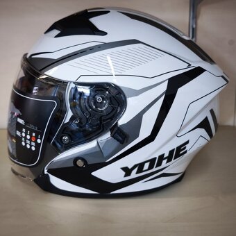 Helma YOHE 878 bílo/černá - 3