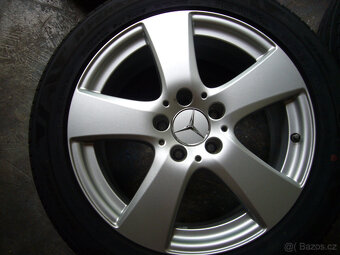 LETNÍ ALU KOLA orig.MERCEDES 17" 5x112 7" et-47,5,stř.-66, - 3