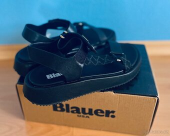 Nové sandály zn. Blauer vel.39 - 3