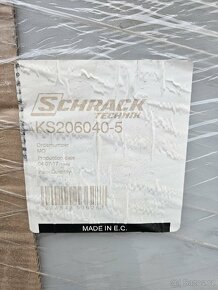 SCHRACK KS206040-5 Rozvaděč skříňový KS, 2000x600x400 - 3