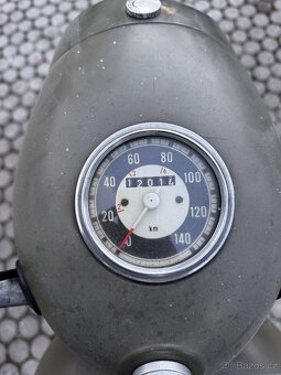 Jawa 360 350 ccm³ vojensky armadny - 3