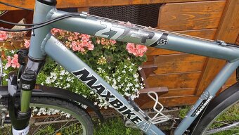 Trekové kolo Maxbike rám 20" postava 170-185cm po servisu. - 3