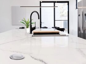 Výsuvná rozbočovací zásuvka s 2x USB A, SCHUKO - 3