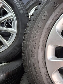 Alu kola Mercedes, R17 + zimní pneu 215/60 R17 - 3