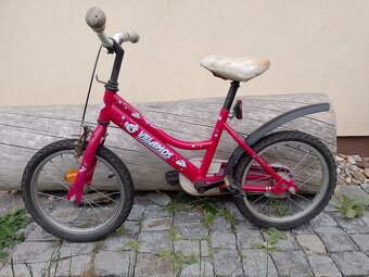 Dětské kolo 16" růžové - 3