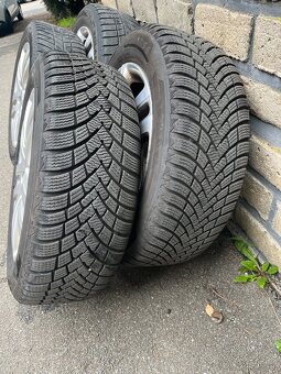 Alu kola VW R16 + zimní pneu Barum Polaris 205/55 - 3