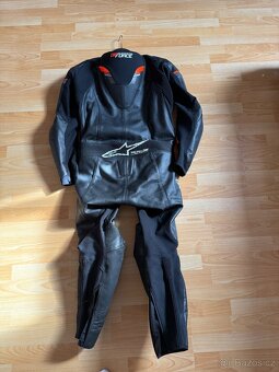 Alpinestars GP Force Chaser vel 54 Jednodílný red flu barva - 3