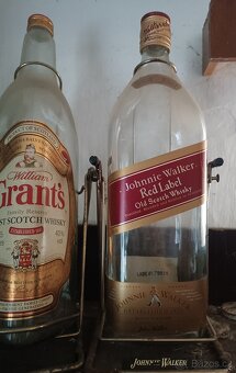 Prodám velké láhve od kořalky - 3