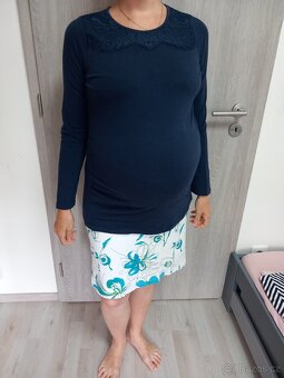 Těhotenské tričko 36/38 - 3