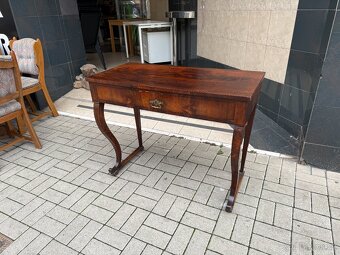 Psací stůl Biedermeier starožitný - 3