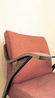 Starožitná párová křesla z ohýbaného dřeva - 3