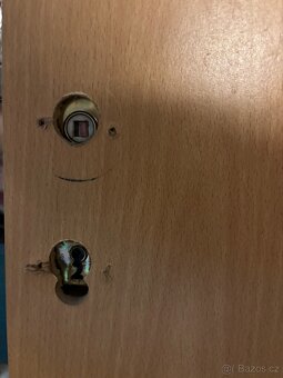 Dveře buk 80 cm levé - 3