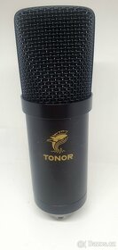 Kondenzátorový mikrofon TONOR XLR, sada - 3