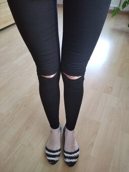 Černé skinny džíny - 3