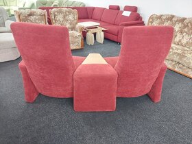 LUXUSNÍ GAUČ KINO TV SEDÁKY -  HIMOLLA® - TOP STAV. - 3