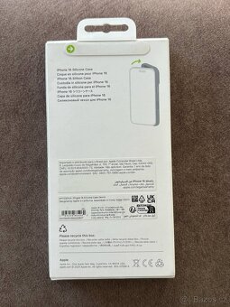 Kryt na Apple iPhone 16 Silicone Case s MagSafe - denimový - 3