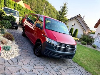 VW Transporter T6.1 LONG-135 tis.km-DPH-barva RED Multivan - 3