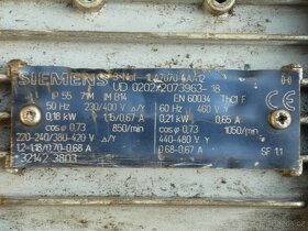 elektropřevodovka 0,18kw/380V /32 ot./min - 3