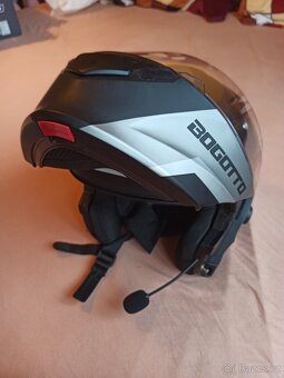 motopřilba BOGOTTO V271BT, výklopná, interkom - 3