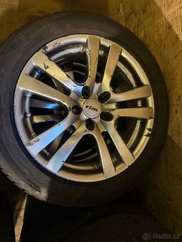 Kola rial 5x100 R17 225/50/17 octavia 1, golf iv - 3