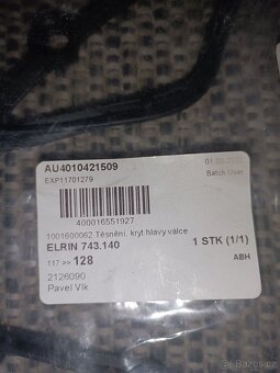 ELRING TĚSNĚNÍ VÍKA VENTILŮ VW AUDI 743.140 - 3