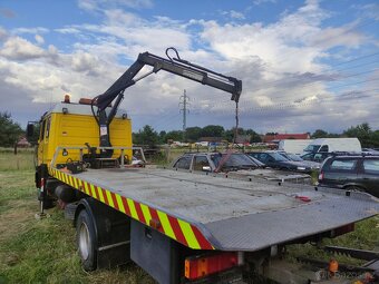 Odtahovka Mercedes Atego 817D, HR, brýle, sjížděcí plošina - 3