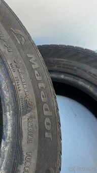 2x zimní pneu - 165/70 R14 87T - MATADOR - 7mm - 3