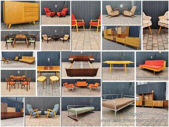 Retro nábytek z 20-70 let. - 3