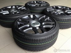 ALU SADA: (5x112) VW Helios 8,5JxR19 ET45 vč. pneu 225/35R19 - 3