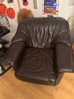 Kožená sedací souprava - 3