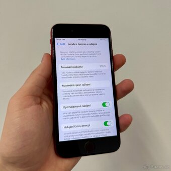 ZÁNOVNÍ APPLE IPHONE SE3 64GB-ČERVENÁ, BATERIE 100% - 3