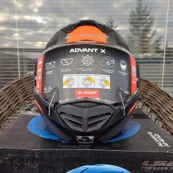 Silniční překlápěcí přilba LS2 Advant X Oblivion - 3