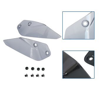 Plexi deflektory kouřové BMW R1200GSA (1250 GSA) - 3