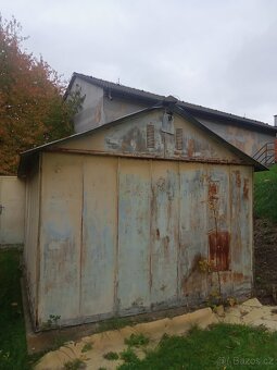 Prodám  plechovou garáž 3×5m, Nýrsko. - 3