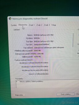 💻 Prodej herního PC – Intel i5 / 12 GB RAM / NVIDIA GTX 950 - 3