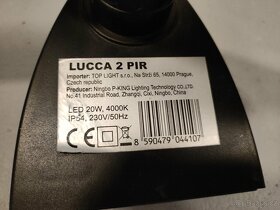 Venkovní nástěnné svítidlo se senzorem Lucca 2 PIR - 3