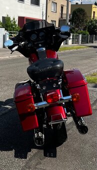 Harley - Davidson, červená Electra Glide Standard 88´ inch. - 3