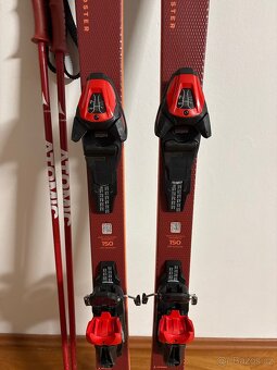 Atomic Redster J4 + L6 GW 150 cm + hůlky - 3