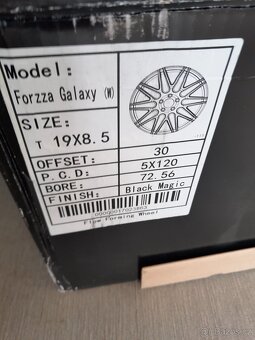 Alu disky - nové originál krabice Forzza - 3