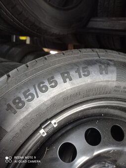 185/65r15 nová letní sada Continental - 3