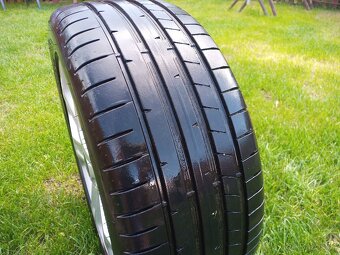 Originální litá kola Ford 17" + letní pneumatiky Dunlop Spo - 3