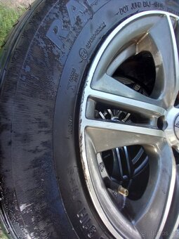 Prodám 4 hliníkové ráfky s 185/65 R15 91H m+s na Hyundai i30 - 3