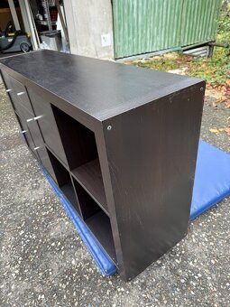 Kallax IKEA 2x4 - černohnědý - 3