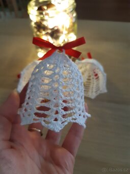 Háčkované zvonečky s rolničkou - 3