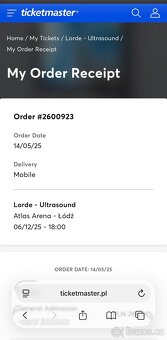 Lístky Lorde, Poľsko - 3