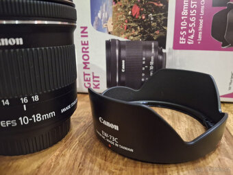 Canon EF-S 10-18 mm, JEŠTĚ V ZÁRUCE, JAKO NOVÝ - 3